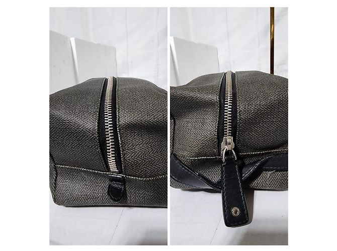 Autre Marque Pochette da viaggio/trucco Bvlgari Weekend nera Nero - vista 7