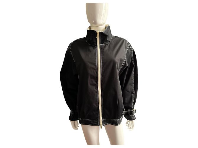 Chaqueta blousón reversible Tory Burch Negro - vista 10