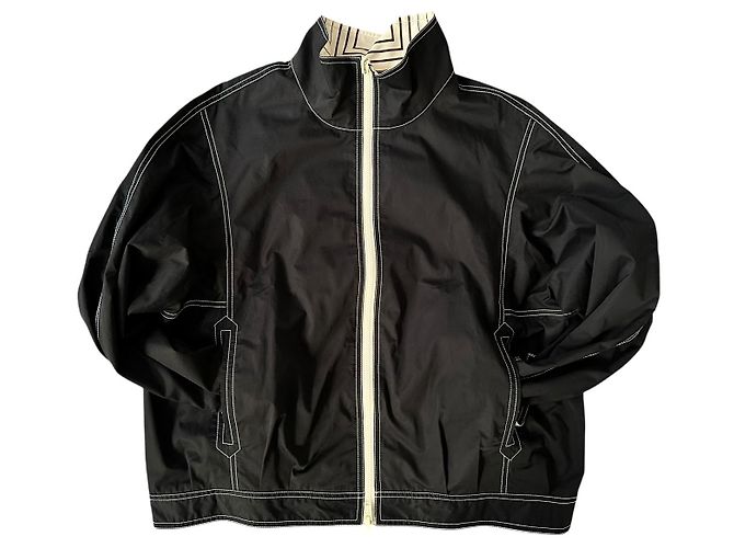 Chaqueta blousón reversible Tory Burch Negro - vista 18