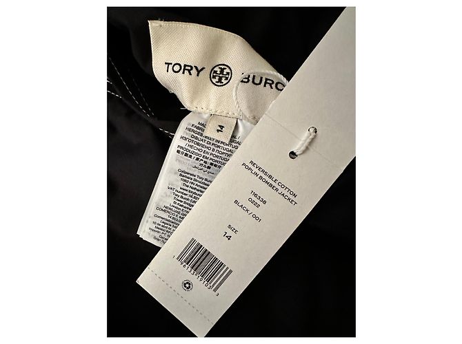 Chaqueta blousón reversible Tory Burch Negro - vista 4