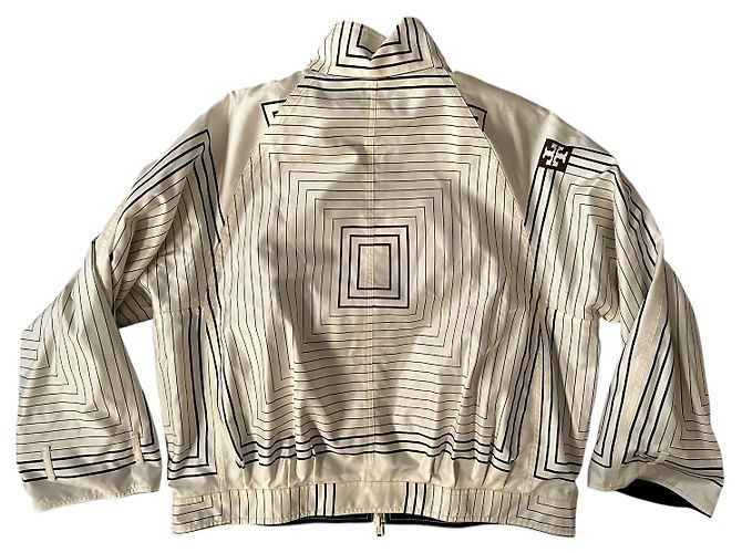 Chaqueta blousón reversible Tory Burch Negro - vista 8