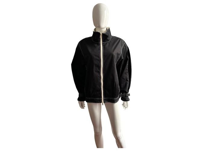 Chaqueta blousón reversible Tory Burch Negro - vista 9