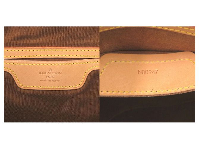 Bolsa Tote Monogram Flanery 50 da Louis Vuitton Marrom Monograma - vista 9