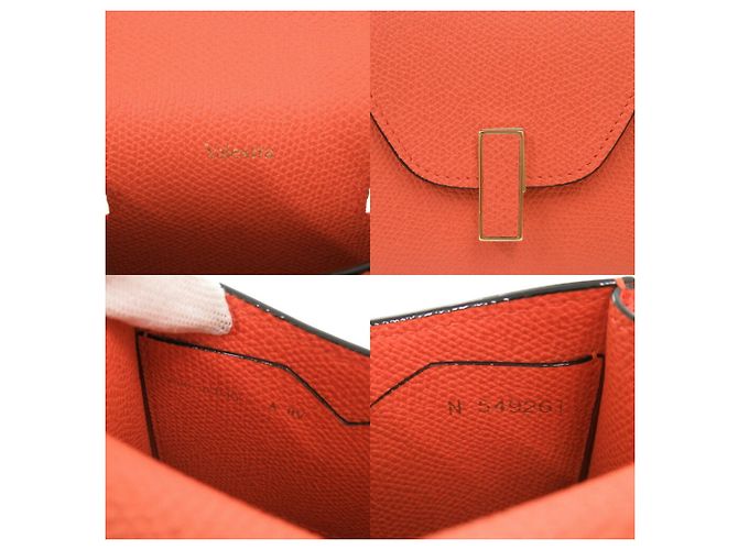 Borsa a cintura Valextra Iside Arancione - vista 10
