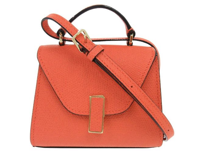 Borsa a cintura Valextra Iside Arancione - vista 2
