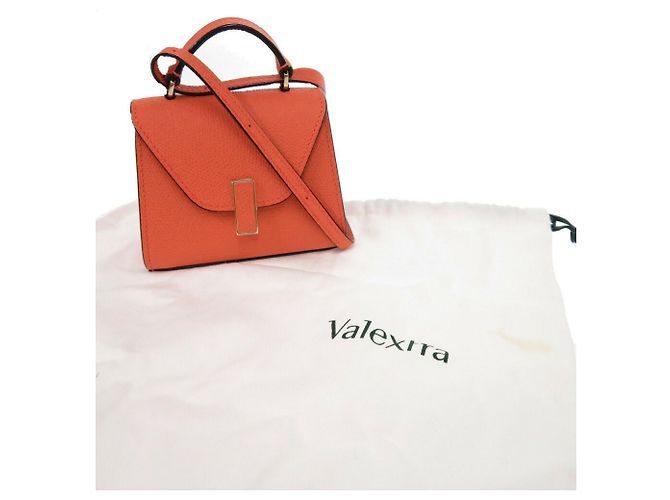 Borsa a cintura Valextra Iside Arancione - vista 3