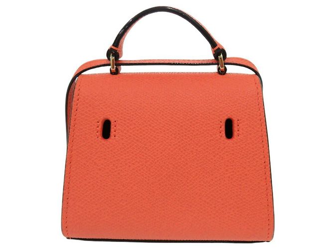 Borsa a cintura Valextra Iside Arancione - vista 4