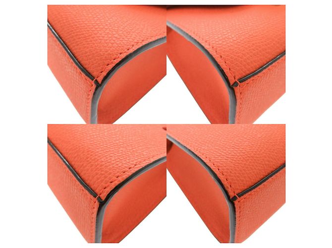 Borsa a cintura Valextra Iside Arancione - vista 6