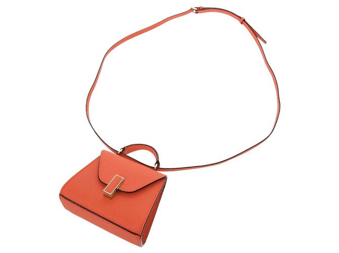 Borsa a cintura Valextra Iside Arancione - vista 8