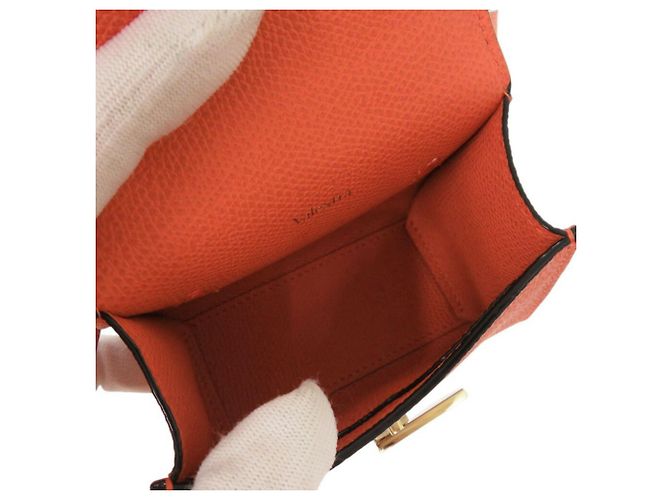 Borsa a cintura Valextra Iside Arancione - vista 9