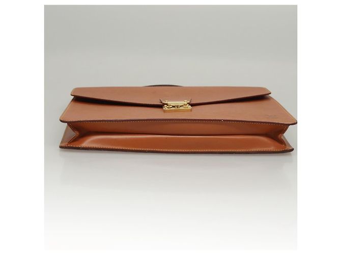 LOUIS VUITTON Epi Porta Documenti Bandoliera Zipangu Oro M54468 Auth bs23752 - vista 5