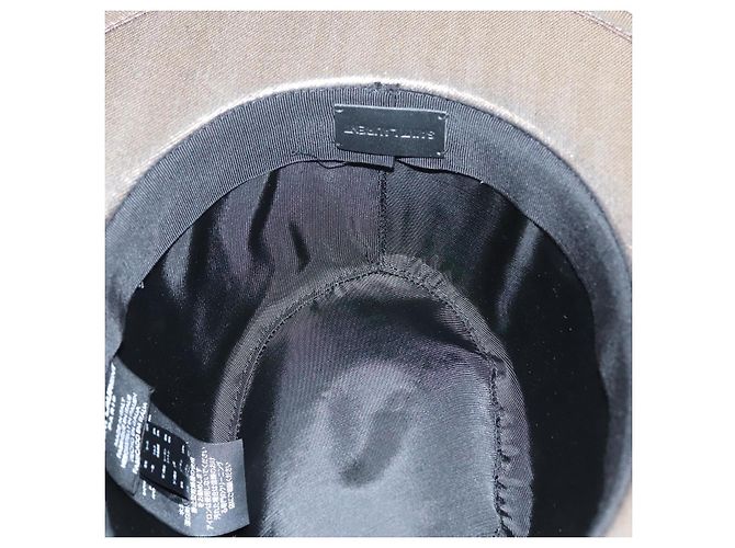 Chapéu SAINT LAURENT em lona tom de ouro Auth bs24106 - vista 11