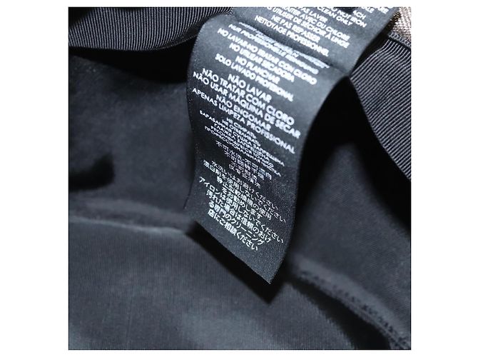 Chapéu SAINT LAURENT em lona tom de ouro Auth bs24106 - vista 14