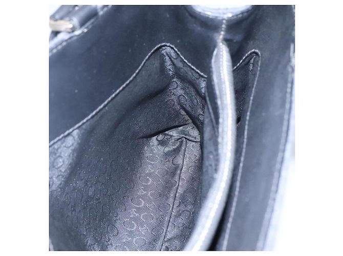 Céline Borsa a mano in tela Macadam Celine C nera Auth sw213 Nero - vista 19