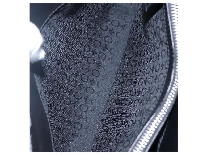 Céline Borsa a mano in tela Macadam Celine C nera Auth sw213 Nero - vista 21
