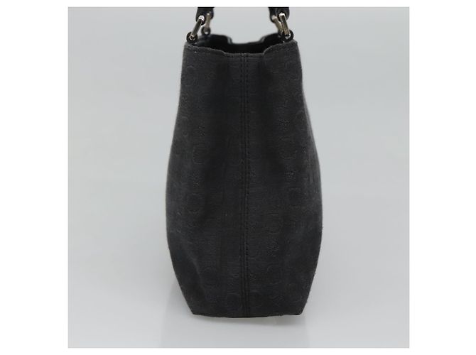 Céline Borsa a mano in tela Macadam Celine C nera Auth sw213 Nero - vista 4