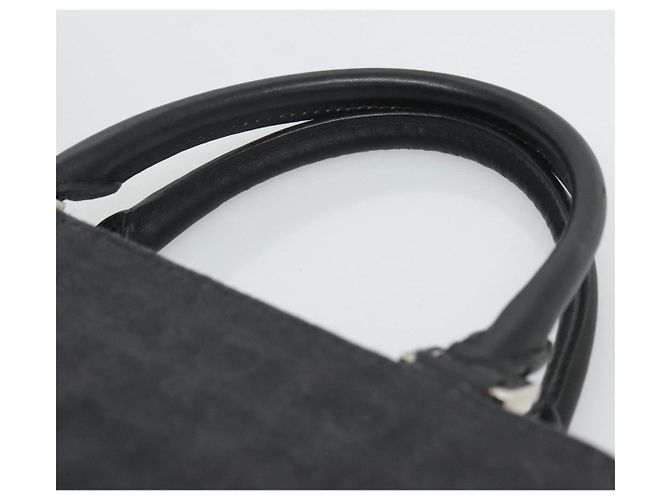 Céline Borsa a mano in tela Macadam Celine C nera Auth sw213 Nero - vista 8