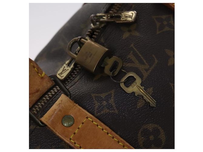 LOUIS VUITTON Monogram Keepall 55 Borsa Boston M41424 LV Auth MY147 Monogramma - vista 10