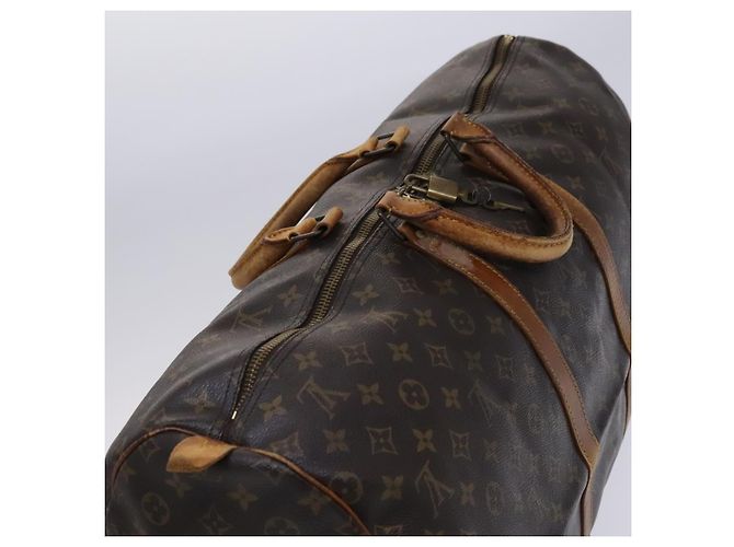 LOUIS VUITTON Monogram Keepall 55 Borsa Boston M41424 LV Auth MY147 Monogramma - vista 6