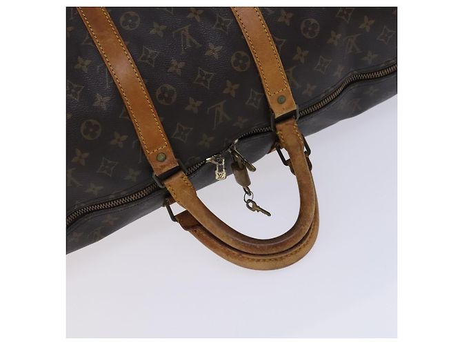 LOUIS VUITTON Monogram Keepall 55 Borsa Boston M41424 LV Auth MY147 Monogramma - vista 7