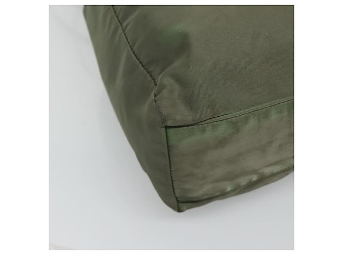 Borsa a Spalla PRADA in Nylon Khaki Auth bs23949 Cachi - vista 14