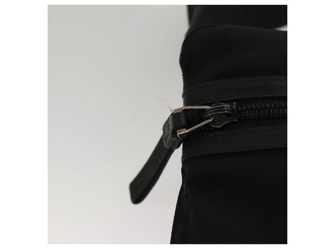 Borsa a spalla GUCCI in tela nera Auth bs23933 Nero - vista 10