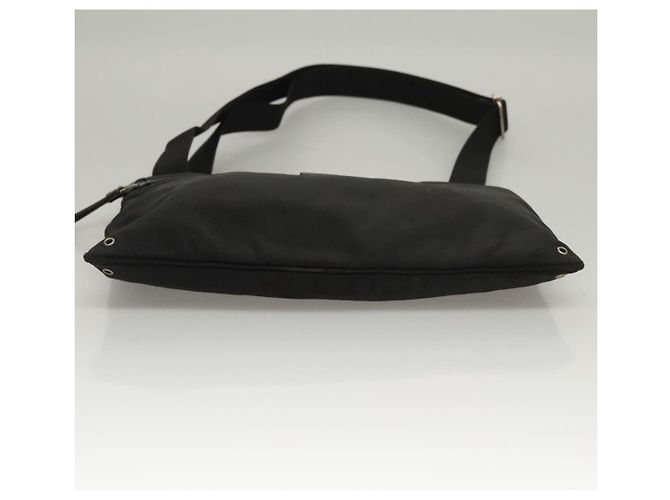Borsa a spalla GUCCI in tela nera Auth bs23933 Nero - vista 5