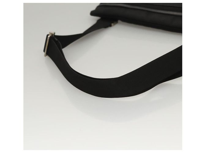 Borsa a spalla GUCCI in tela nera Auth bs23933 Nero - vista 7