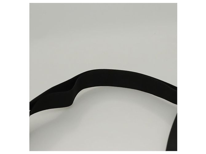Borsa a spalla GUCCI in tela nera Auth bs23933 Nero - vista 8