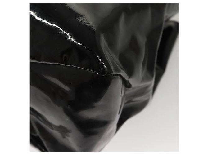 Borsa a mano Salvatore Ferragamo Smalto Nero Auth bs23791 - vista 14