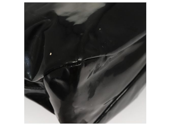 Borsa a mano Salvatore Ferragamo Smalto Nero Auth bs23791 - vista 15