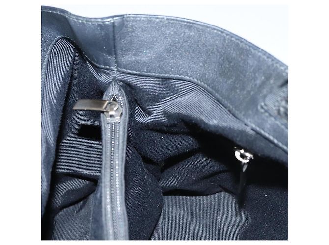 Borsa a mano Salvatore Ferragamo Smalto Nero Auth bs23791 - vista 19