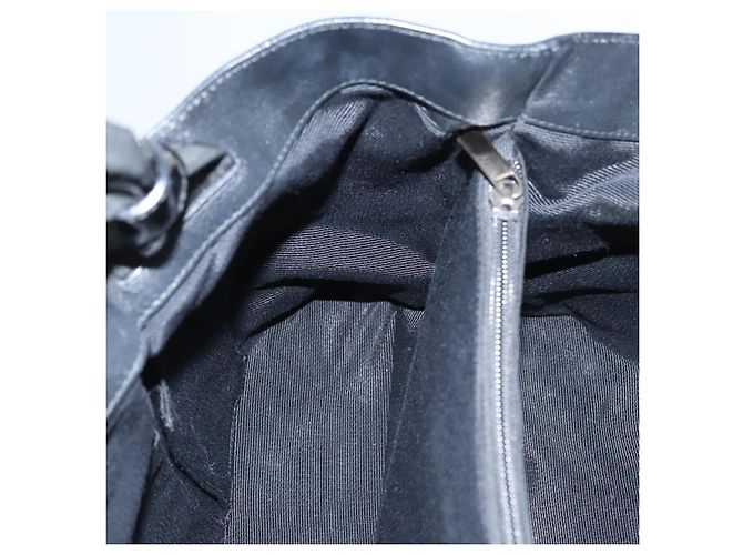Borsa a mano Salvatore Ferragamo Smalto Nero Auth bs23791 - vista 21