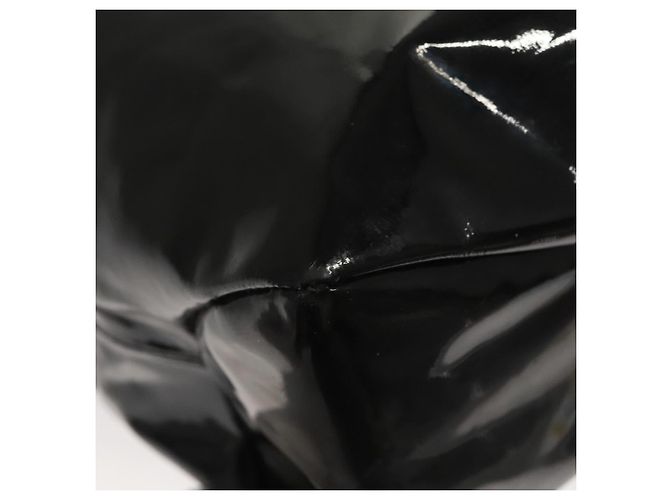 Borsa a mano Salvatore Ferragamo Smalto Nero Auth bs23791 - vista 9