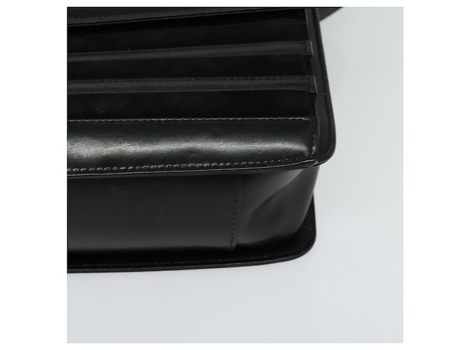Borsa a spalla in pelle nera GUCCI 001 109 1314 Auth sw215 Nero - vista 15