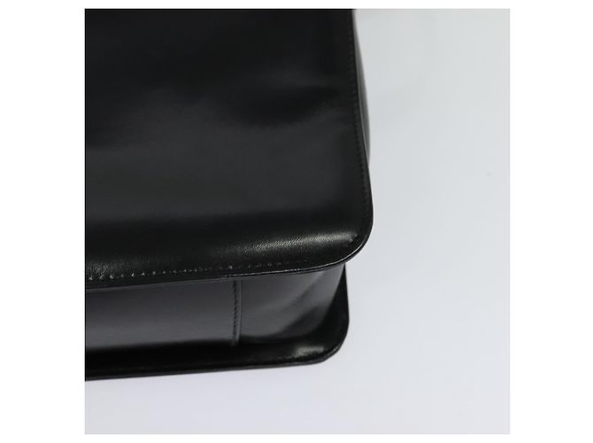 Borsa a spalla in pelle nera GUCCI 001 109 1314 Auth sw215 Nero - vista 17