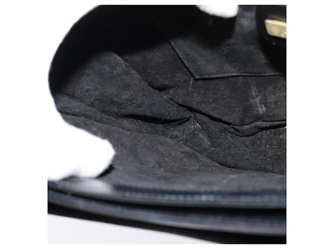 Borsa a spalla in pelle nera GUCCI 001 109 1314 Auth sw215 Nero - vista 20