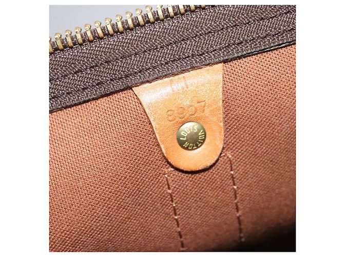 LOUIS VUITTON Monogram Keepall 60 Borsa Boston M41422 LV Auth EC686 Monogramma - vista 12