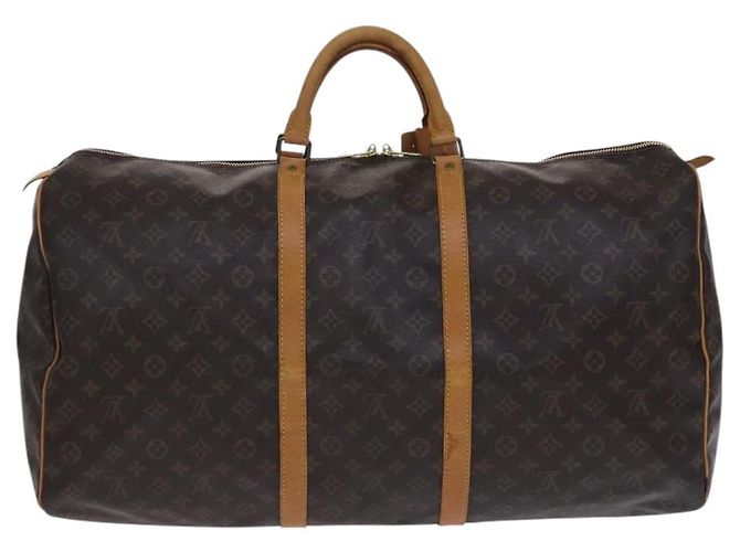 LOUIS VUITTON Monogram Keepall 60 Borsa Boston M41422 LV Auth EC686 Monogramma - vista 2