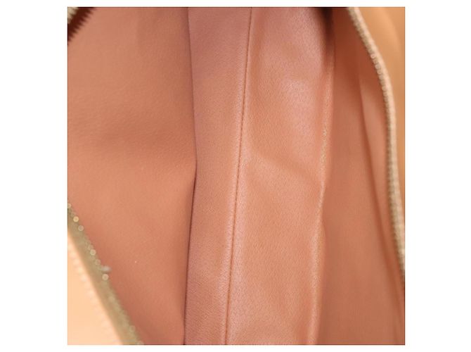 Céline Borsa a spalla in tela Macadam CELINE in pelle PVC marrone oro Auth sw165 D'oro - vista 10
