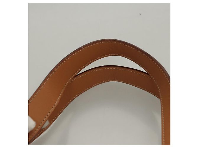 Céline Borsa a spalla in tela Macadam CELINE in pelle PVC marrone oro Auth sw165 D'oro - vista 14