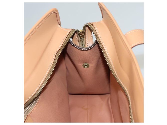 Céline Borsa a spalla in tela Macadam CELINE in pelle PVC marrone oro Auth sw165 D'oro - vista 20