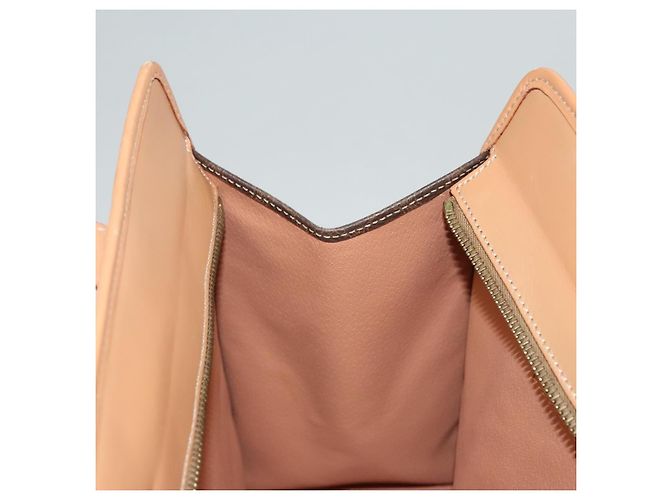 Céline Borsa a spalla in tela Macadam CELINE in pelle PVC marrone oro Auth sw165 D'oro - vista 21