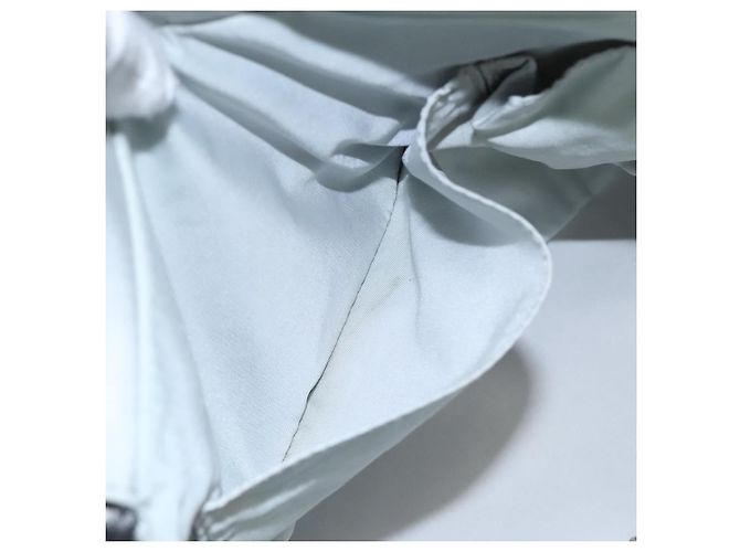 CHANEL Paris Biarritz PM Tote Bag Beschichtete Leinwand Silber CC Auth bs23887 - Ansicht 22