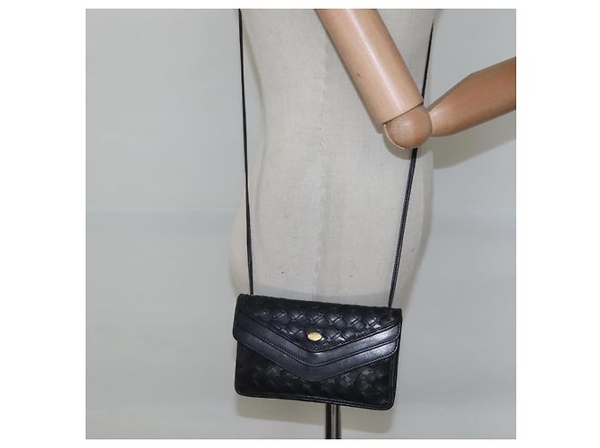 Borsa a Spalla BALLY in Pelle Nera Auth BA857 Nero - vista 21