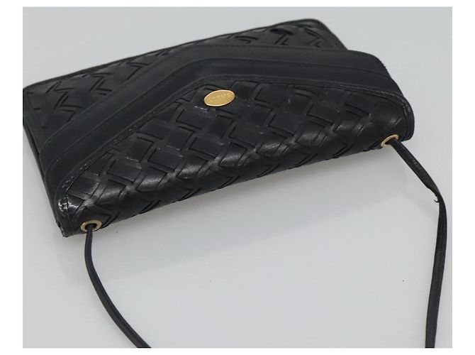 Borsa a Spalla BALLY in Pelle Nera Auth BA857 Nero - vista 6