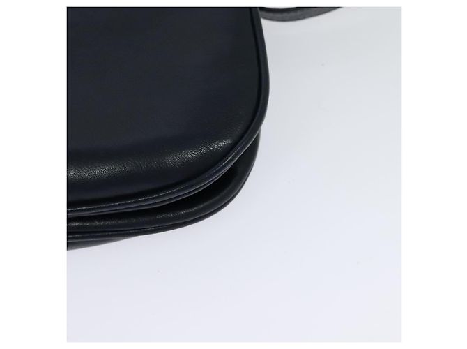 Gucci Borsa a spalla in pelle blu navy Auth BA849 - vista 17
