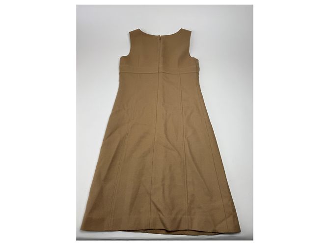 Vintage Courreges Wollkleid 38/M Braun - Ansicht 6