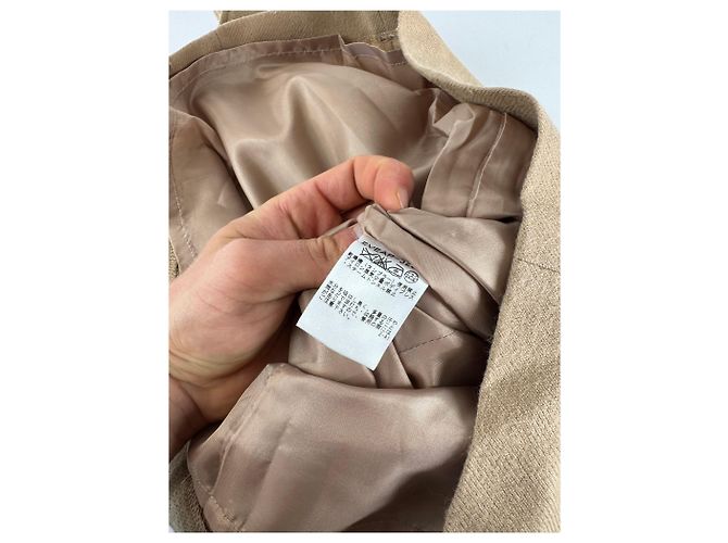 Vintage Courreges Wollkleid 38/M Braun - Ansicht 7