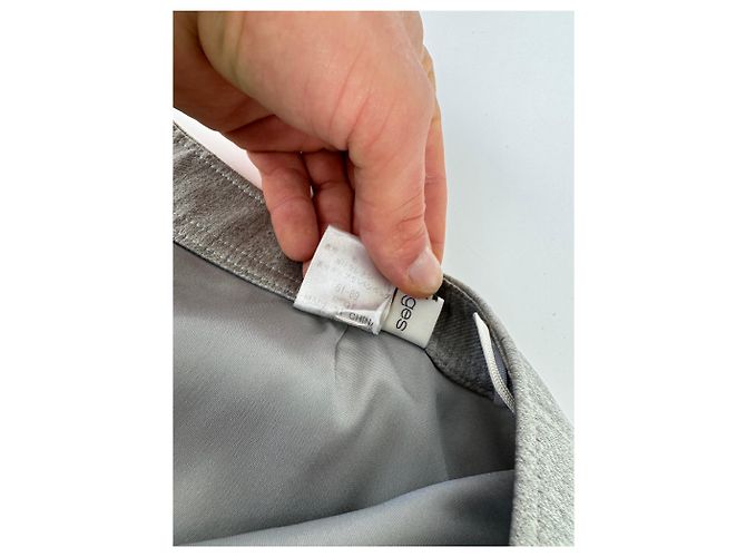 Vintage Courreges weite silberne Hosen - Ansicht 10